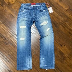 NWT Cult of Individuality SAMPLE Hagen Relaxed Denim Jeans #C06